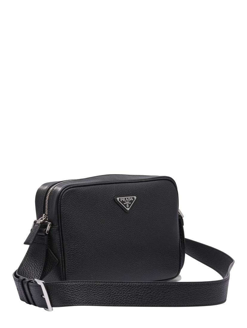 Leather crossbody bag