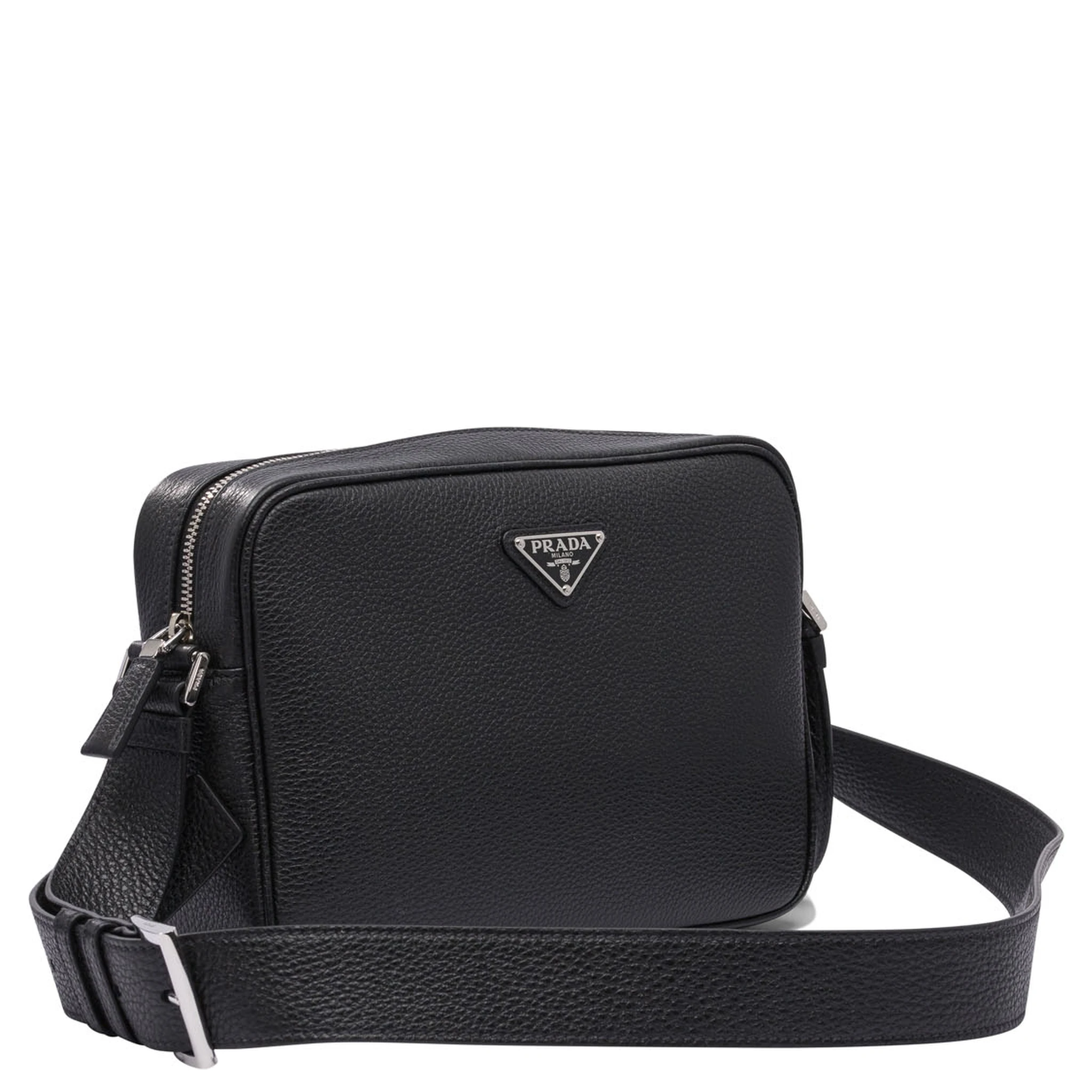 Leather crossbody bag