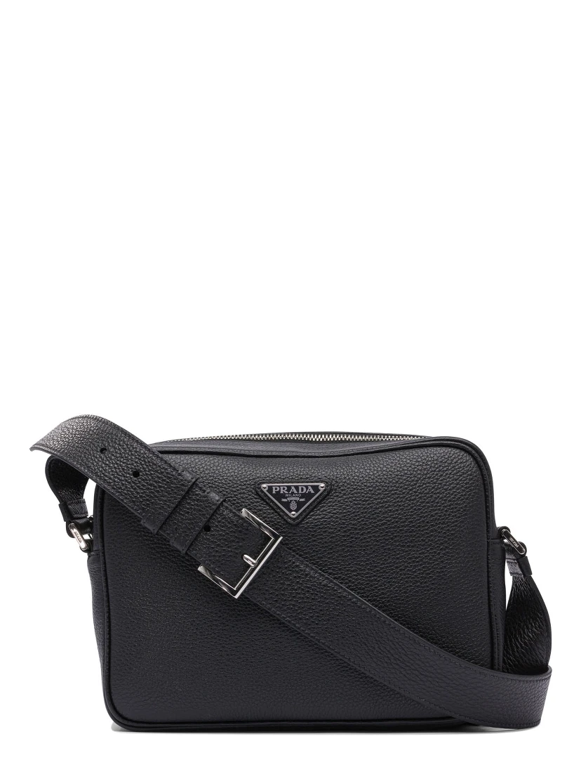 Leather crossbody bag