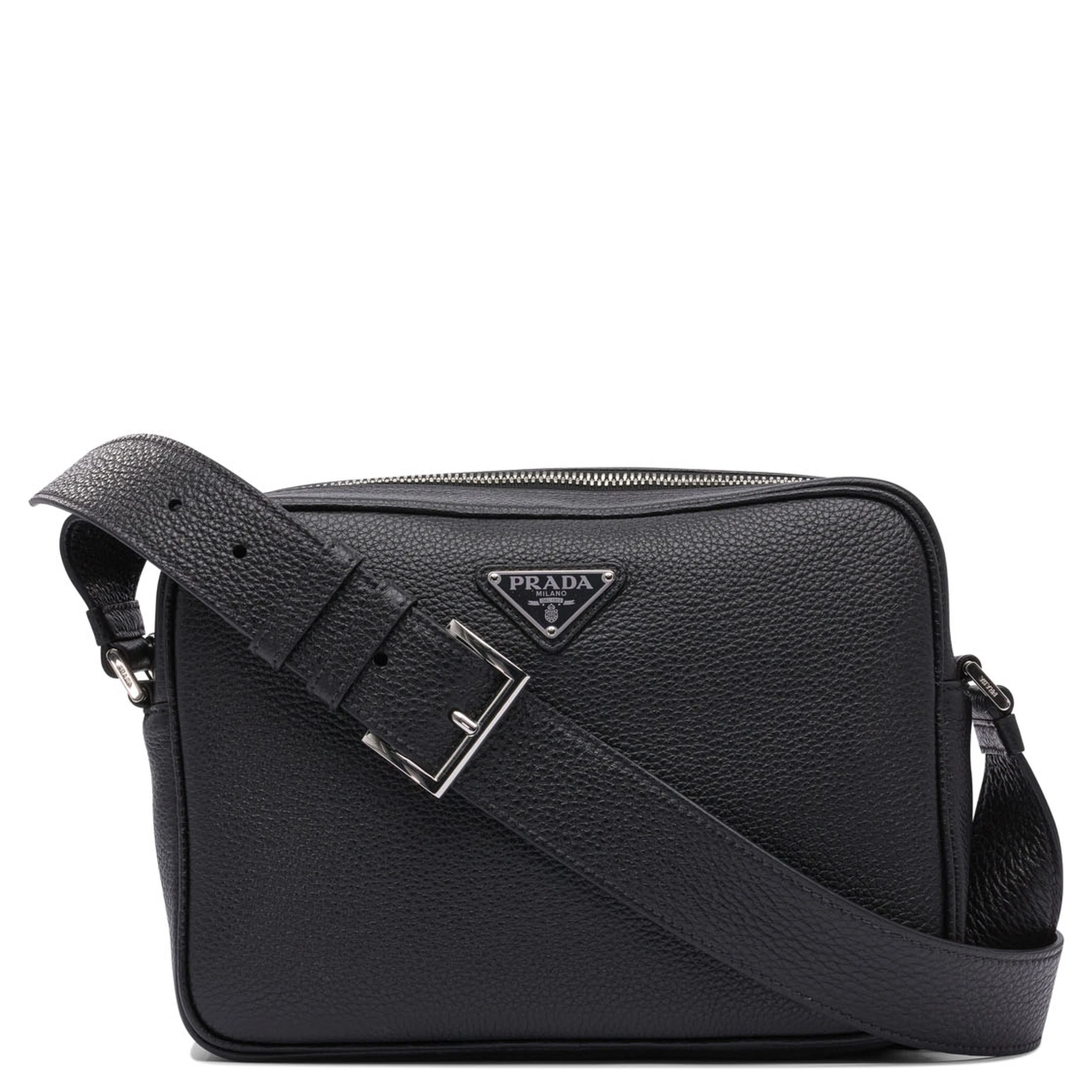 Leather crossbody bag