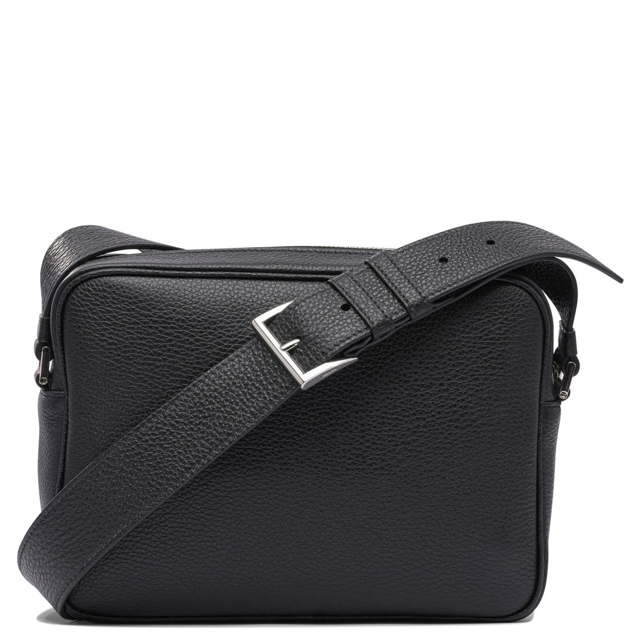 Leather crossbody bag