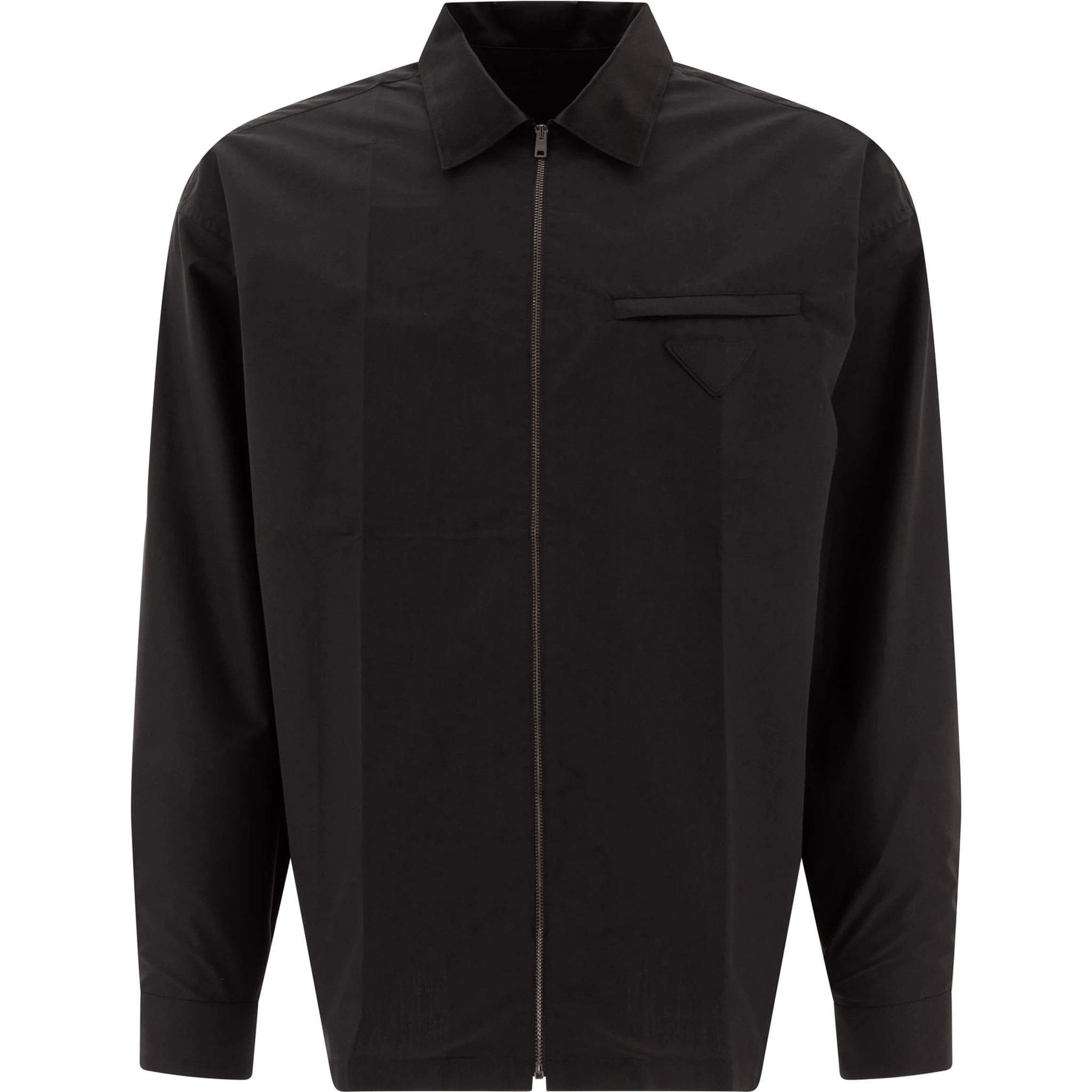 Shirt in technical cotton