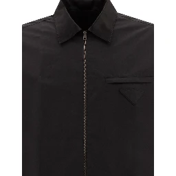 Shirt in technical cotton