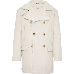 Double-breasted coat