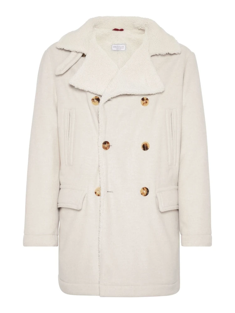 Double-breasted coat