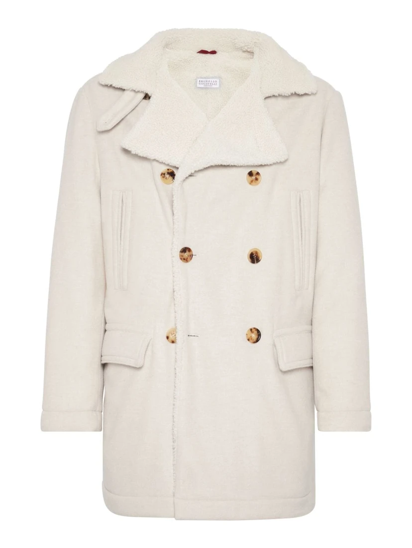 Double-breasted coat