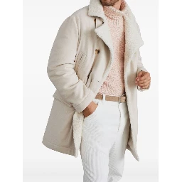 Double-breasted coat