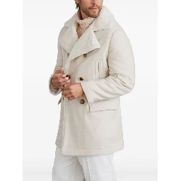 Double-breasted coat