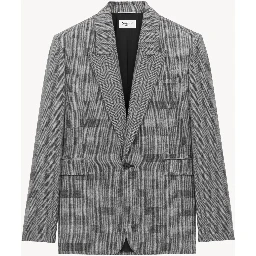 Blazer jacket in wool
