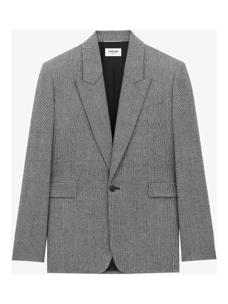 Blazer jacket in wool