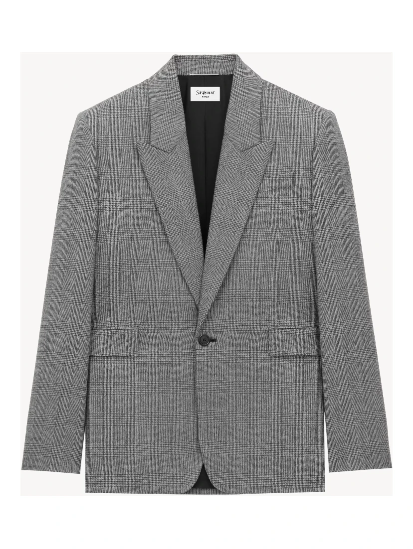 Blazer jacket in wool