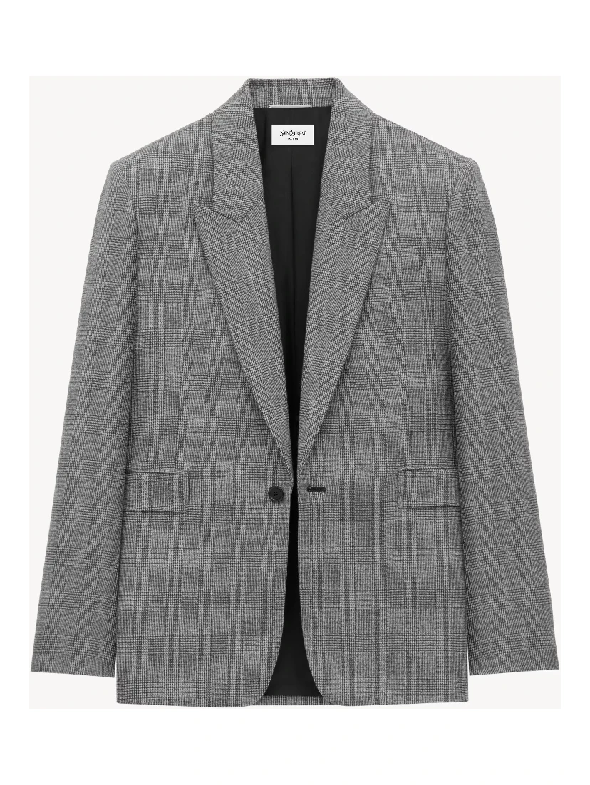 Blazer jacket in wool