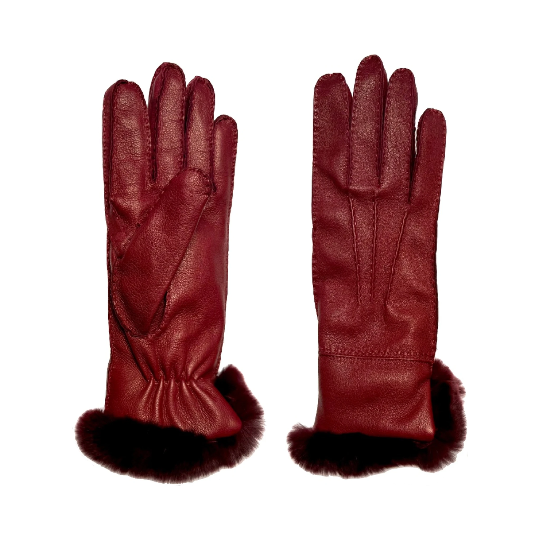 "85" leather gloves