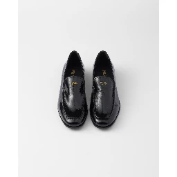 Patent leather loafers