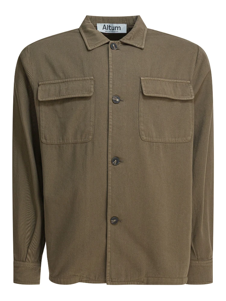 Jacket shirt with pockets
