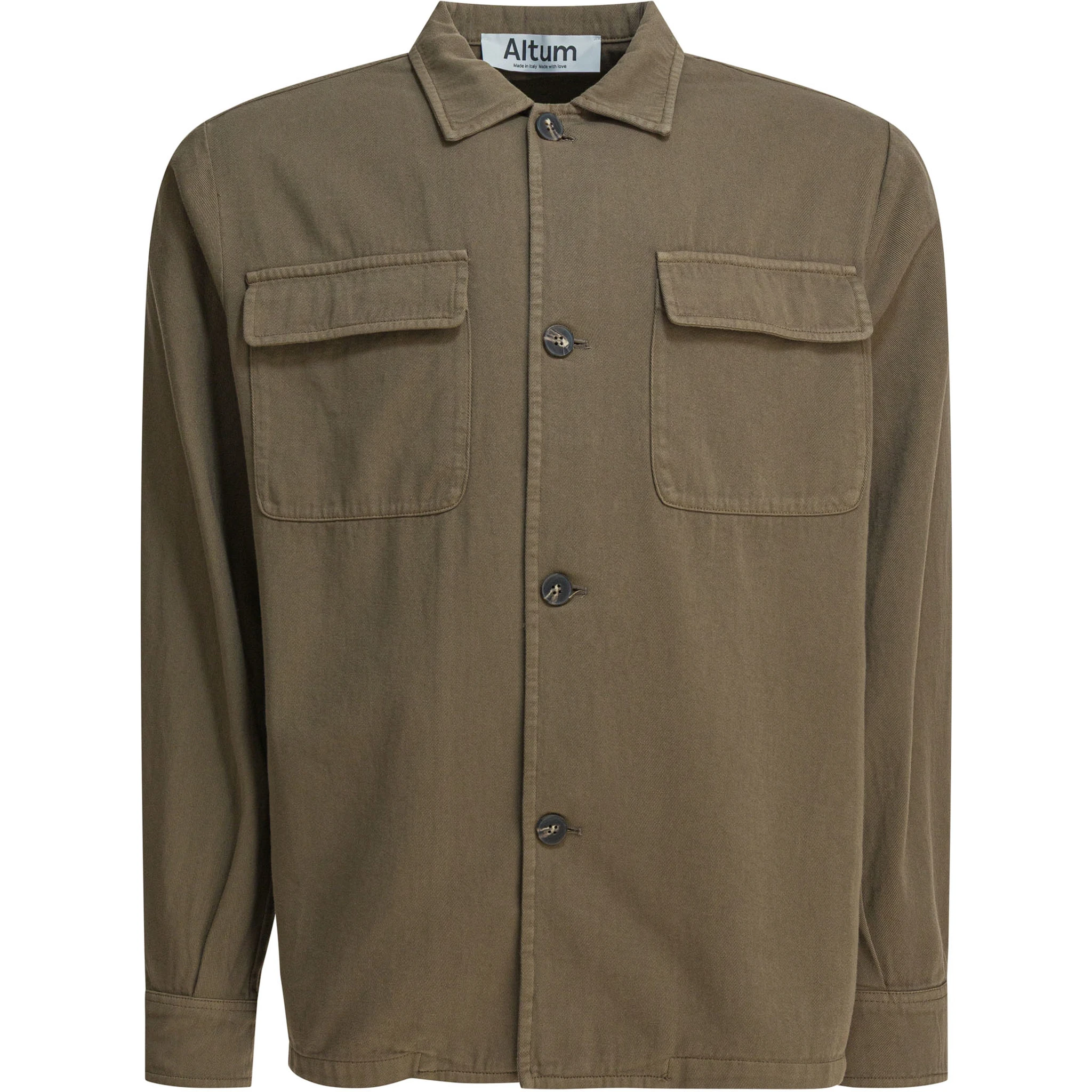 Jacket shirt with pockets