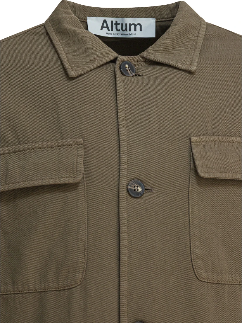 Jacket shirt with pockets