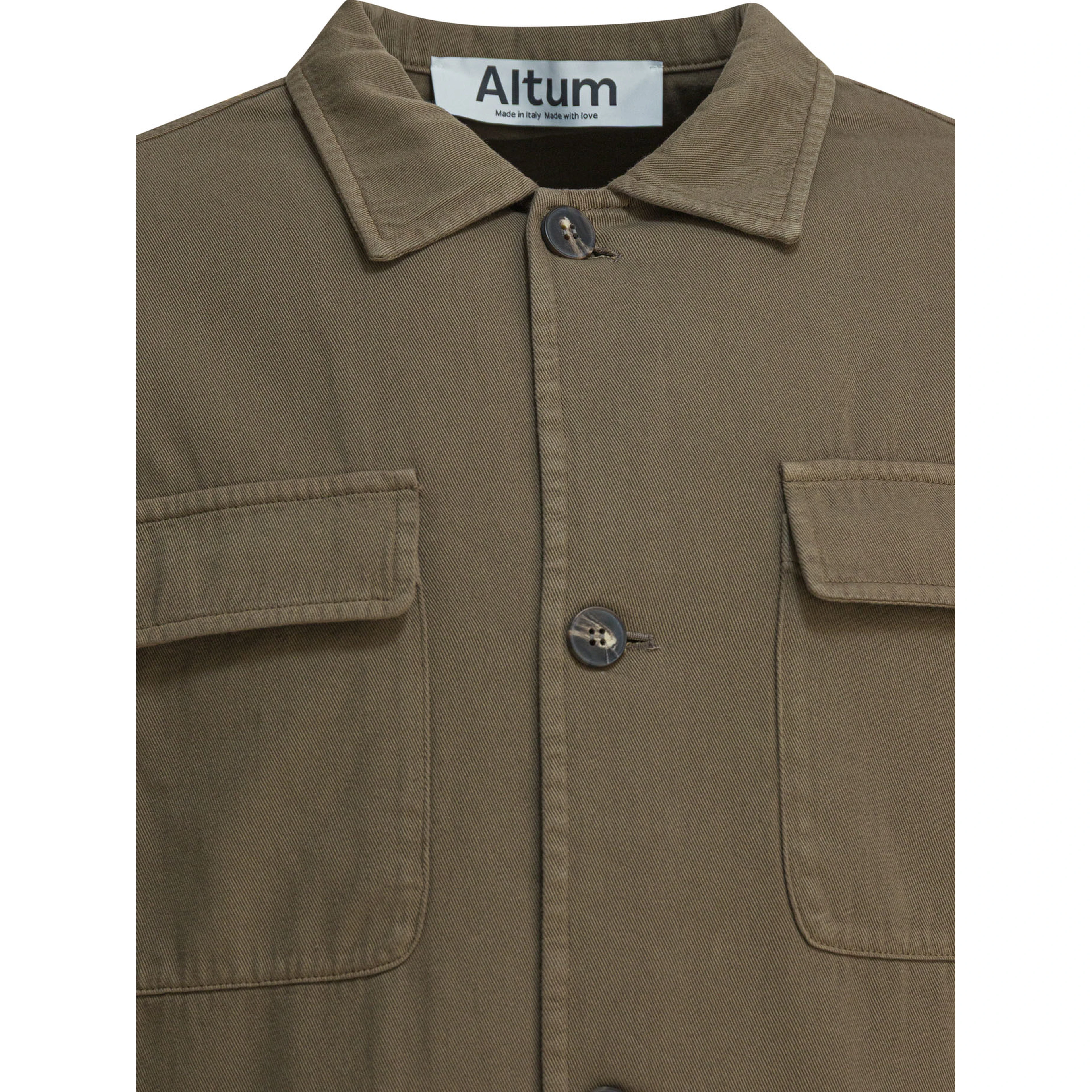 Jacket shirt with pockets