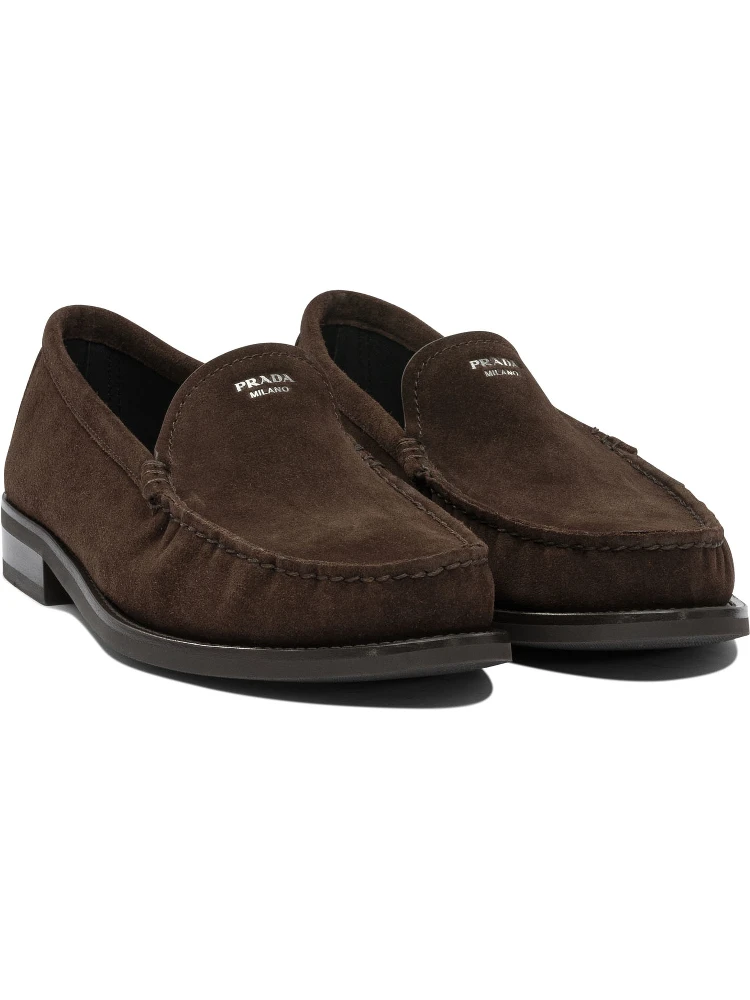 Suede leather loafers alternative