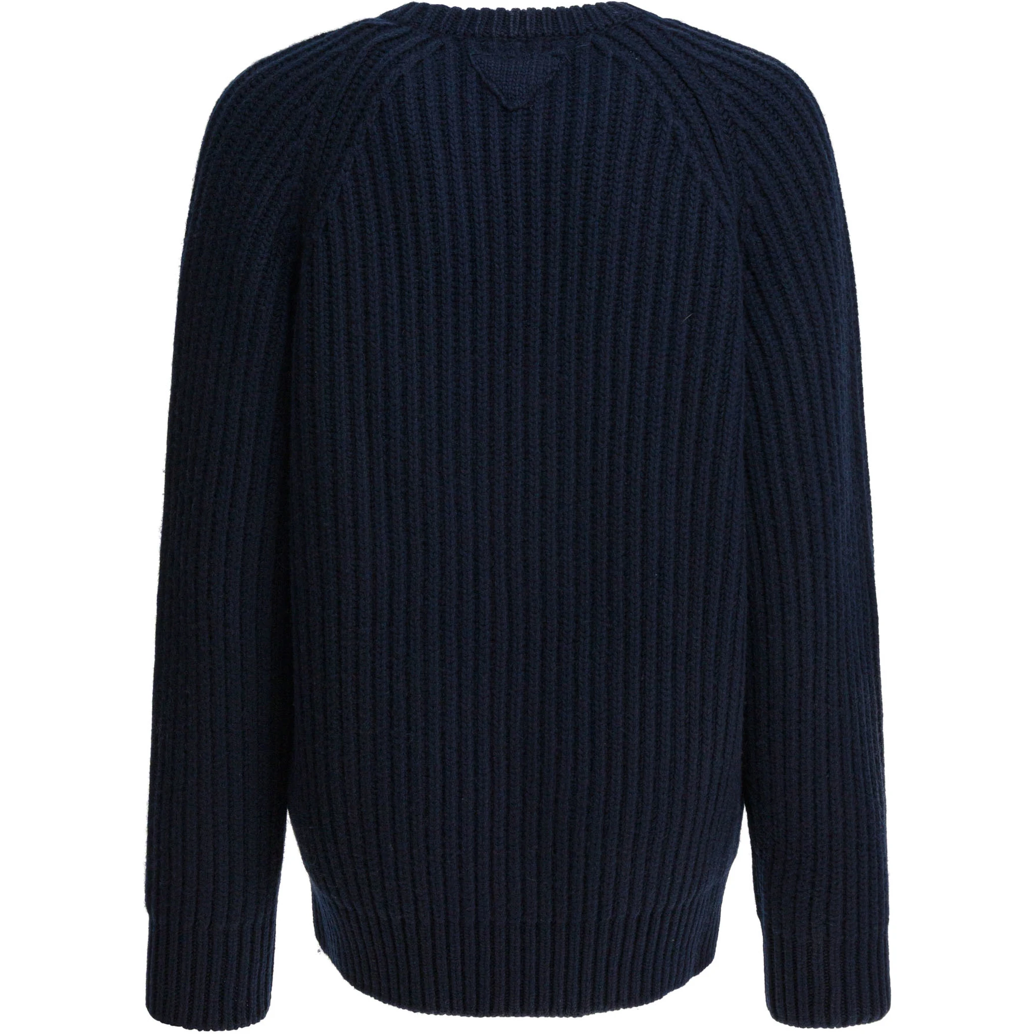 Wool knitwear with pin
