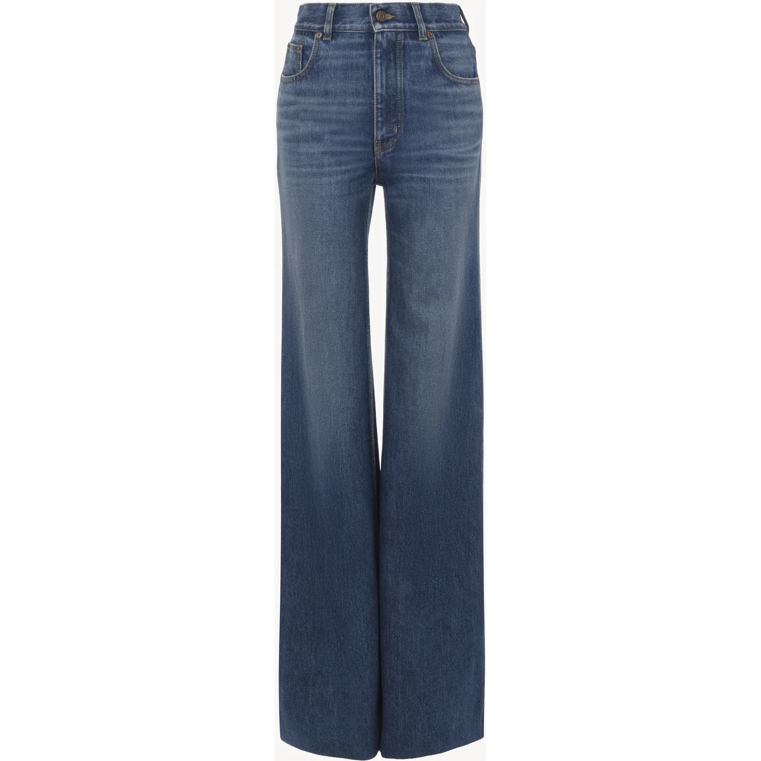 High rise flare jeans