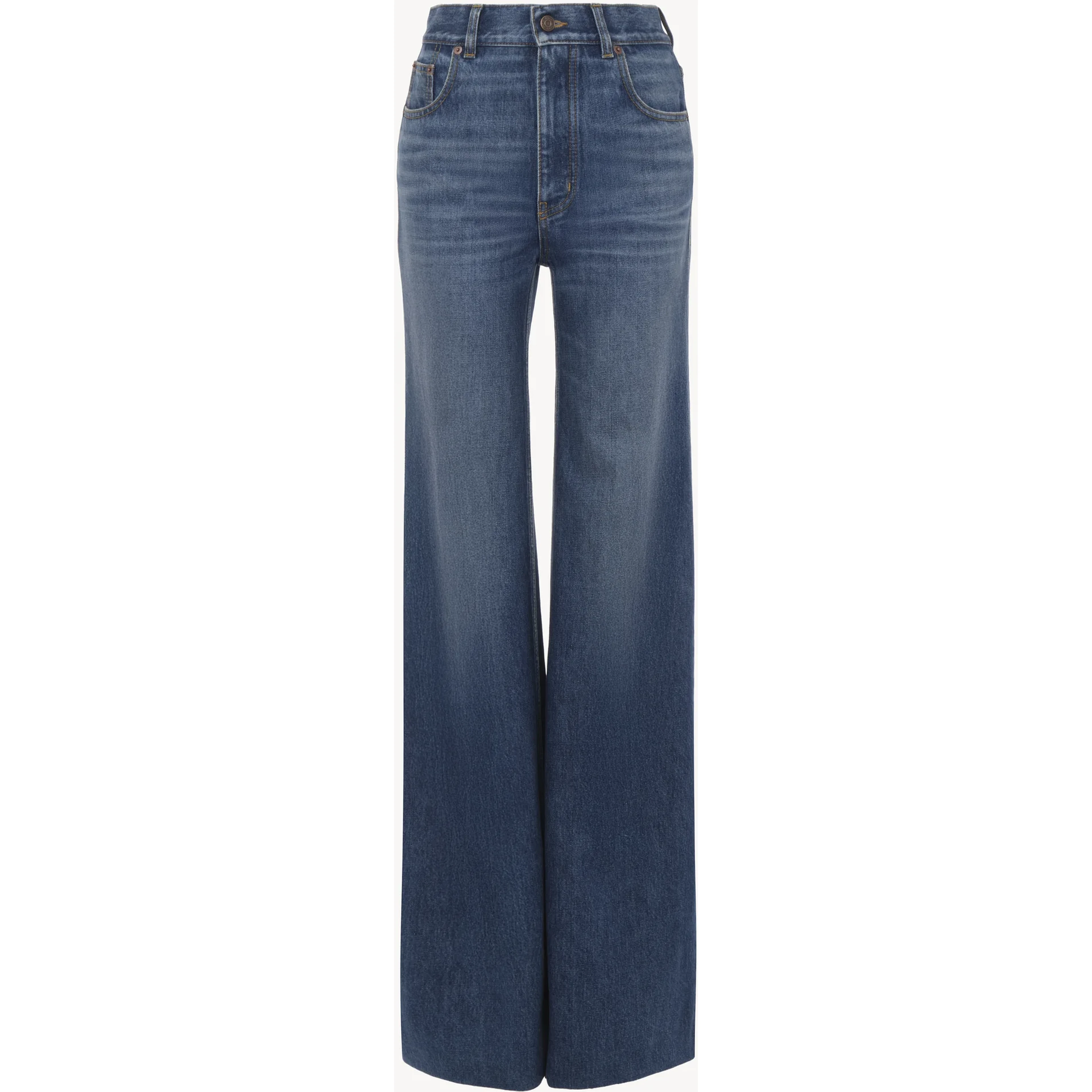 High rise flare jeans