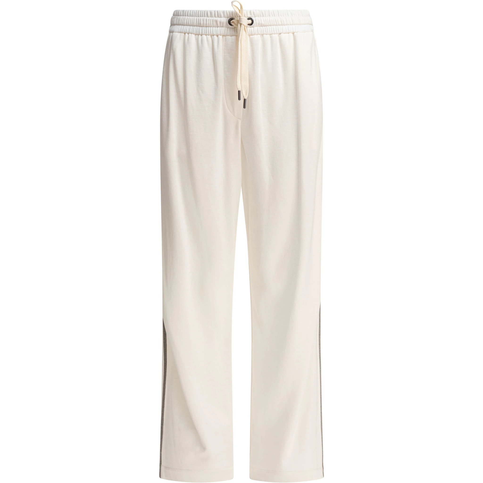 Sport pants with precious stripe