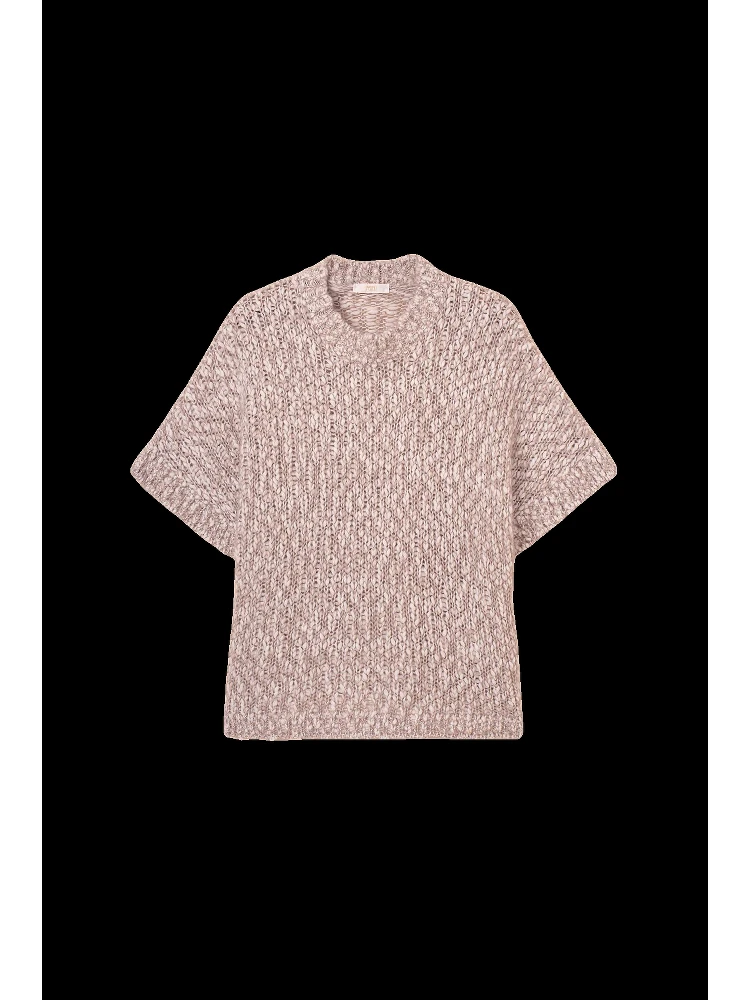 "Salgemma" short sleeves sweater