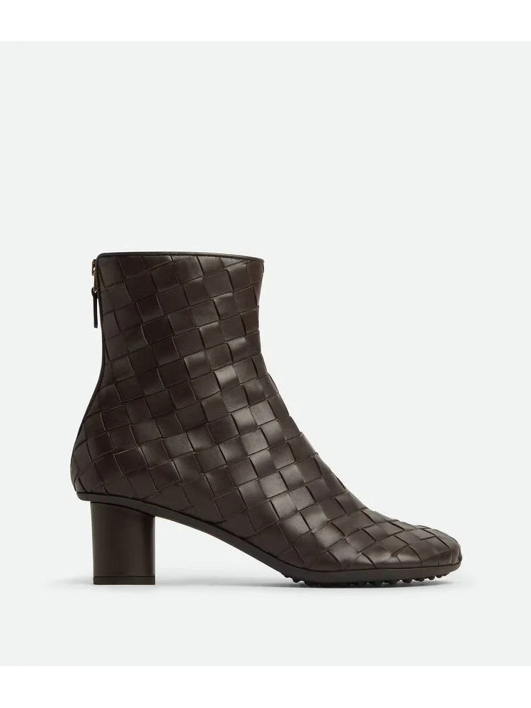 Atomic 75 Intrecciato Leather Ankle Boots