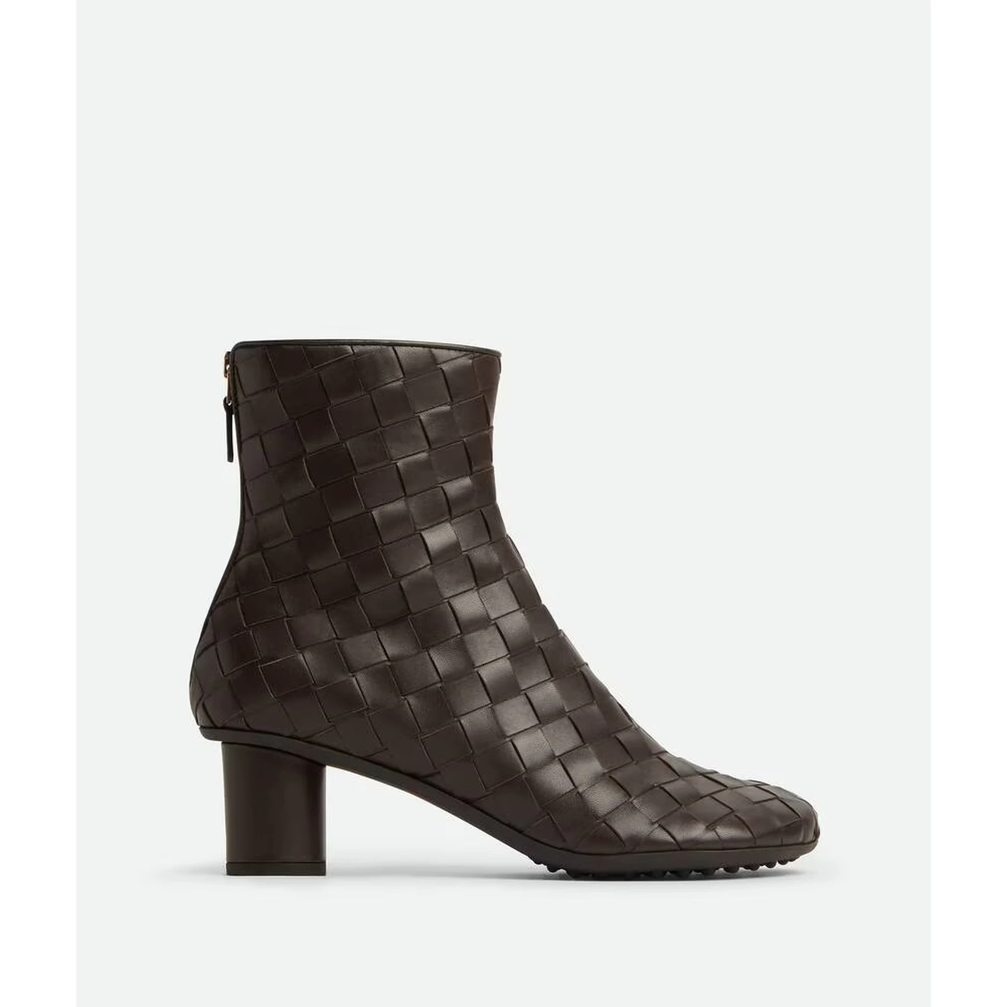 Atomic 75 Intrecciato Leather Ankle Boots