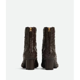 Atomic 75 Intrecciato Leather Ankle Boots