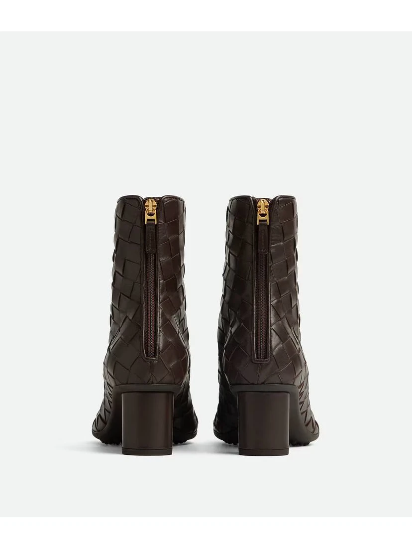Atomic 75 Intrecciato Leather Ankle Boots