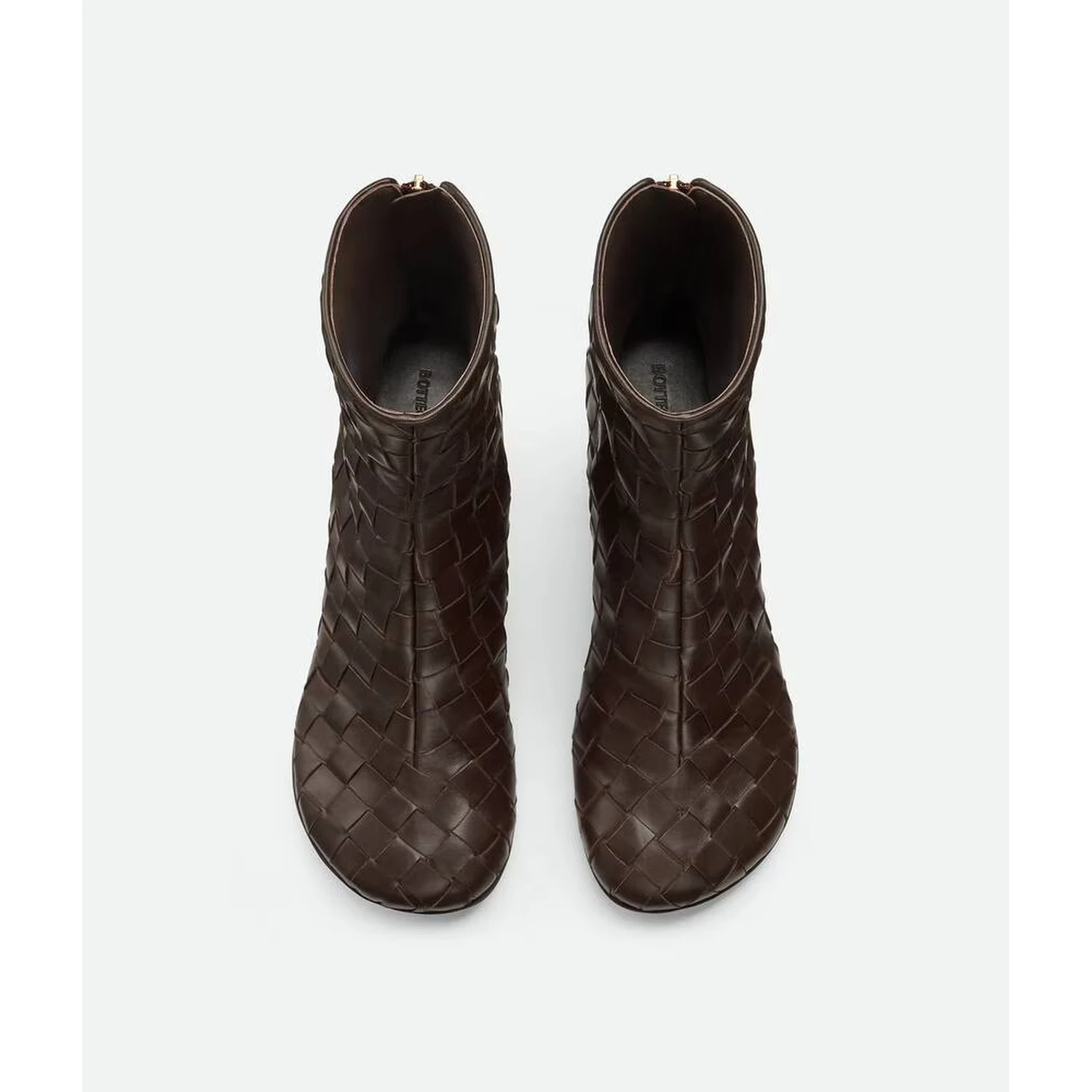Atomic 75 Intrecciato Leather Ankle Boots