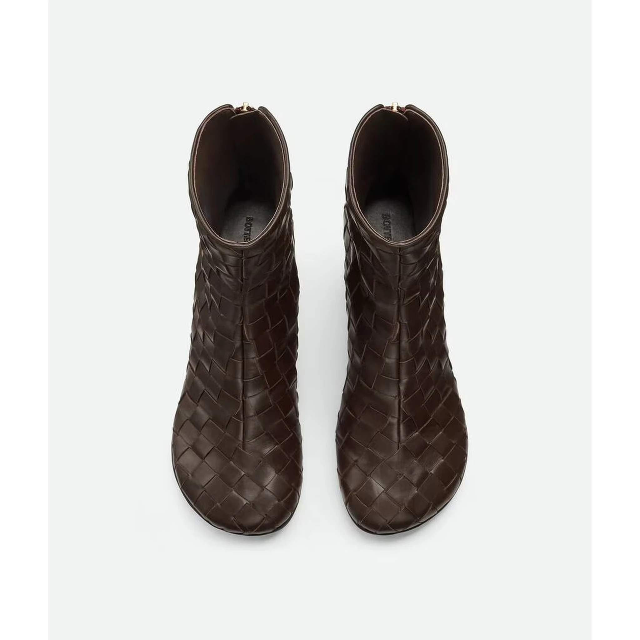 Atomic 75 Intrecciato Leather Ankle Boots