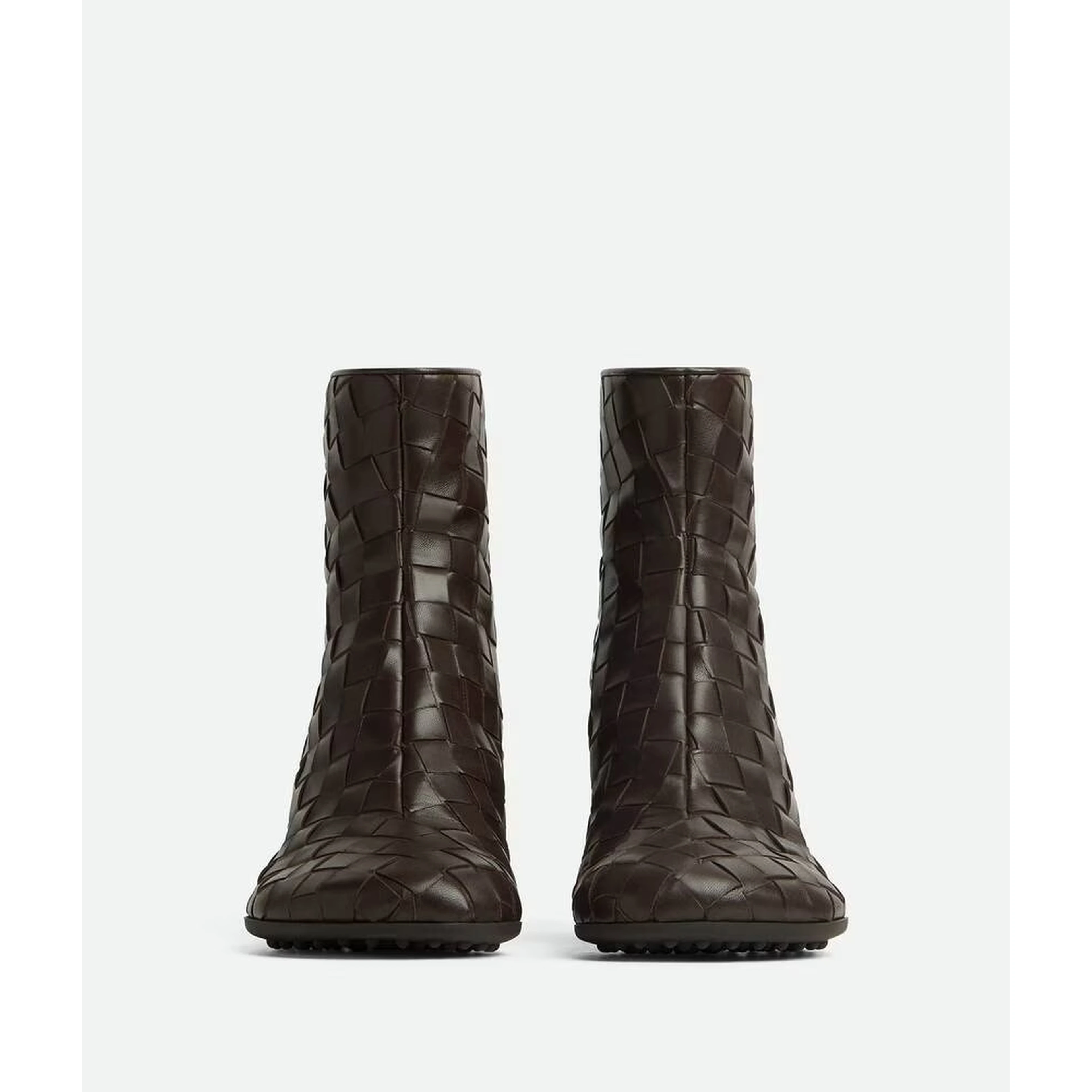 Atomic 75 Intrecciato Leather Ankle Boots
