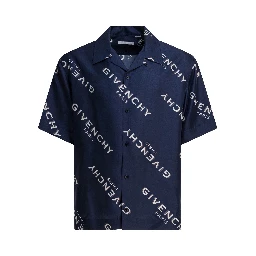 Silk bowling shirt