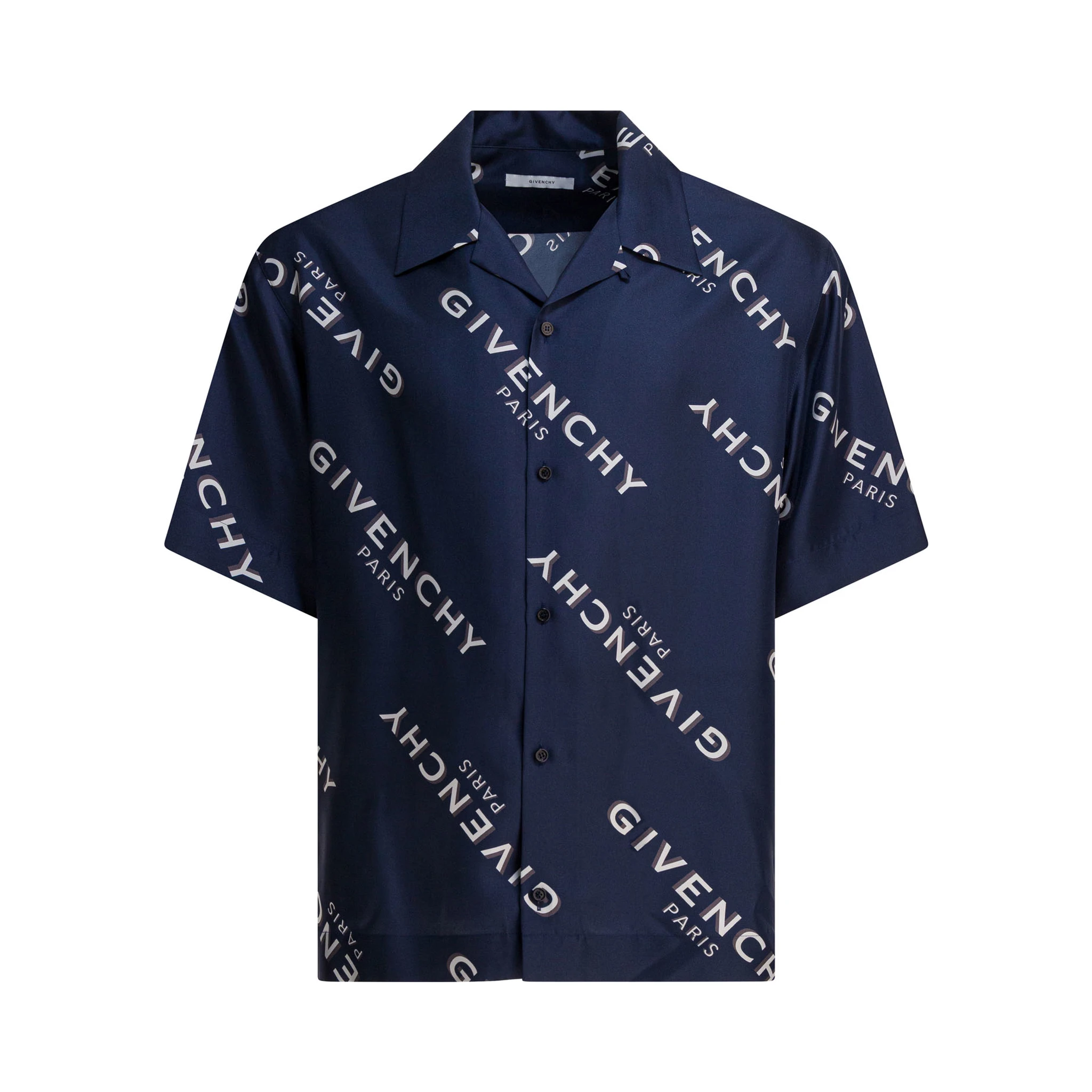 Silk bowling shirt
