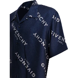 Silk bowling shirt