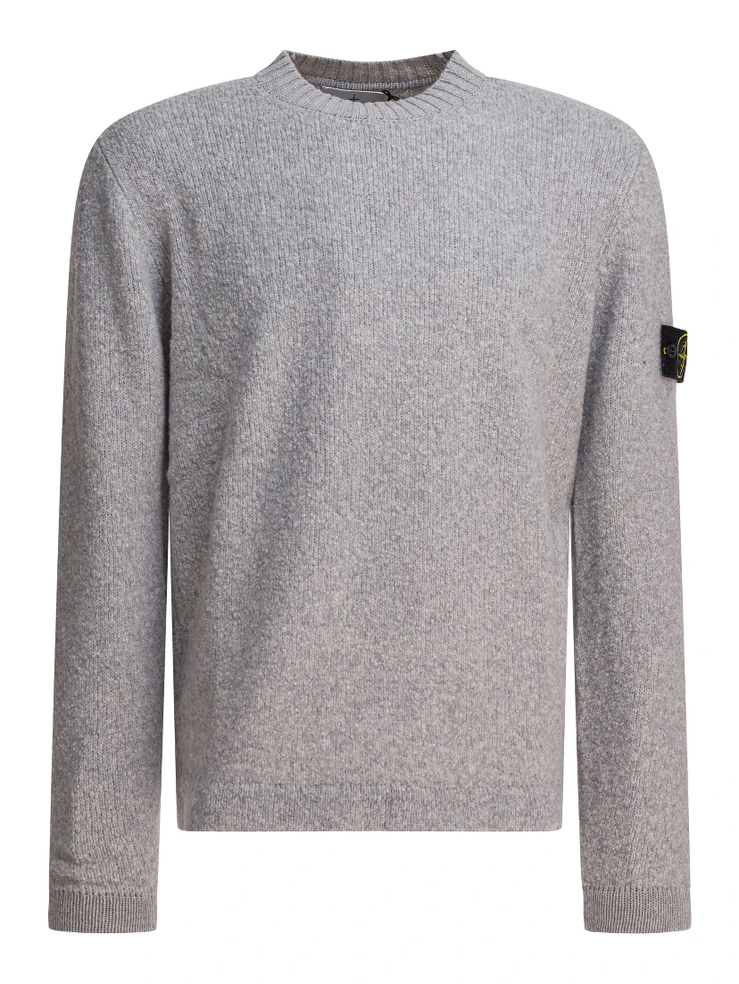 Wool crewneck knitwear