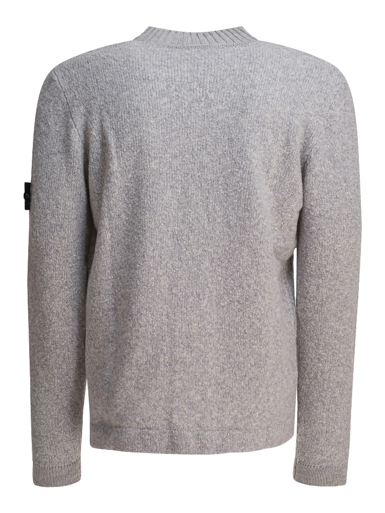 Wool crewneck knitwear alternative