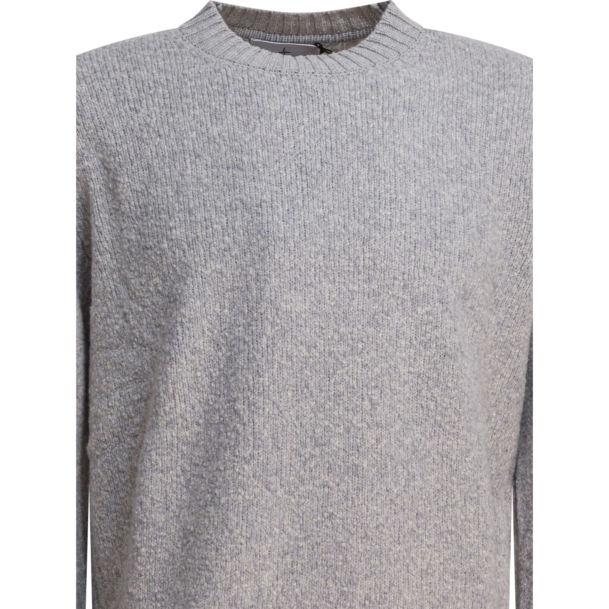 Wool crewneck knitwear