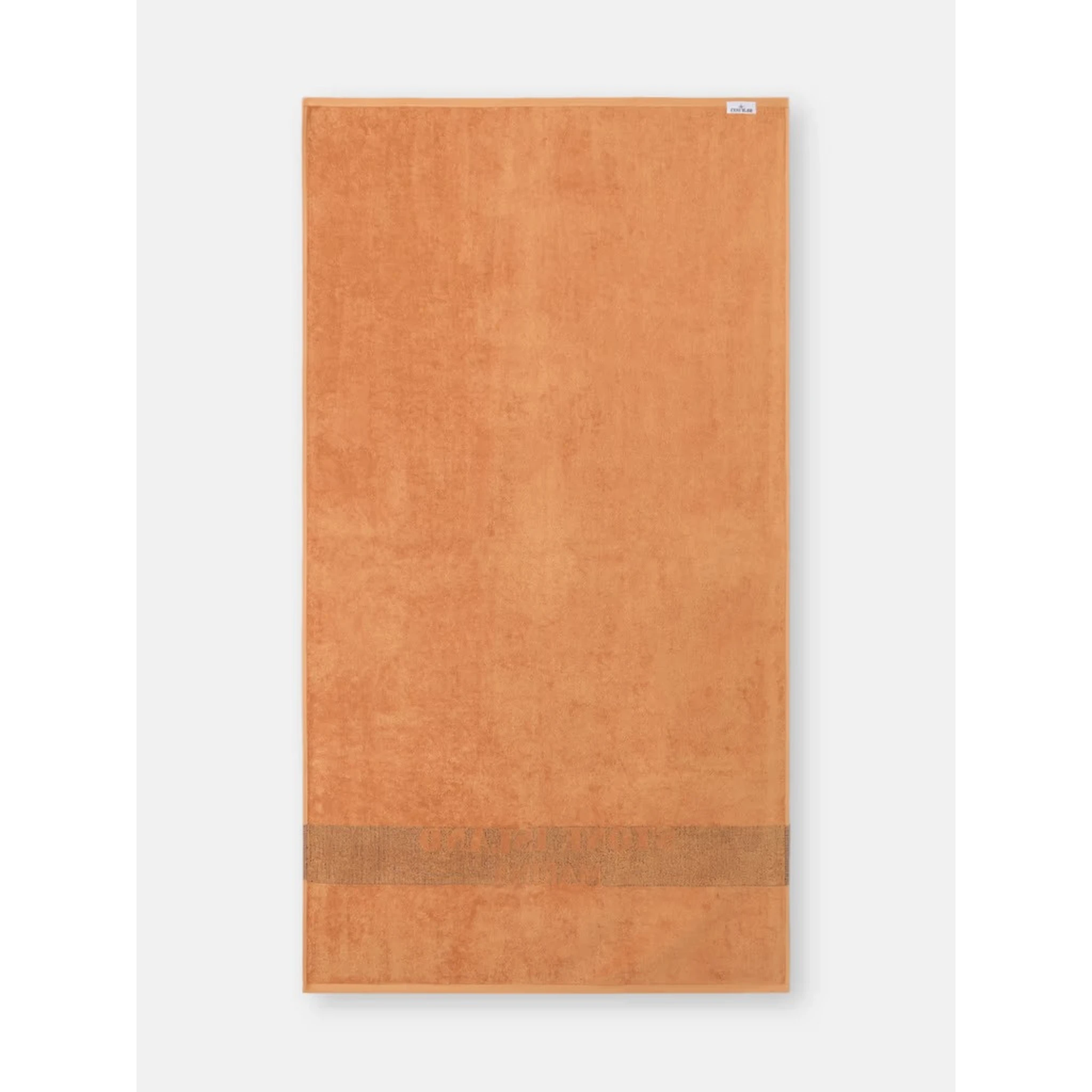 Cotton terry beach towel