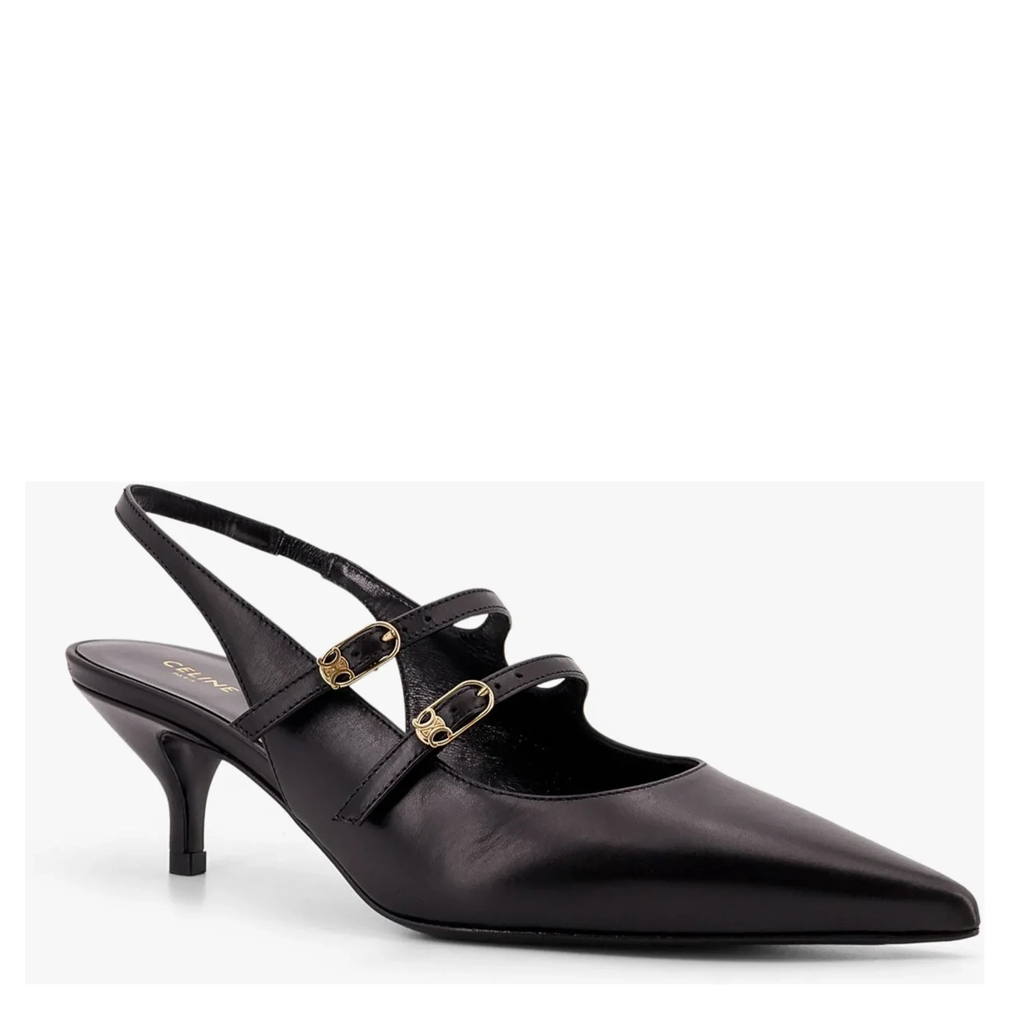 "Celine Jude" slingback pumps