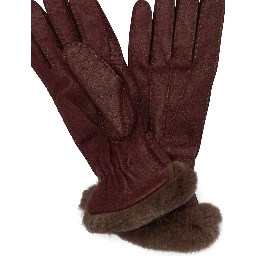 "85" leather gloves