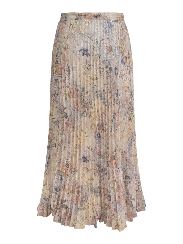 Long pleated skirt alternative