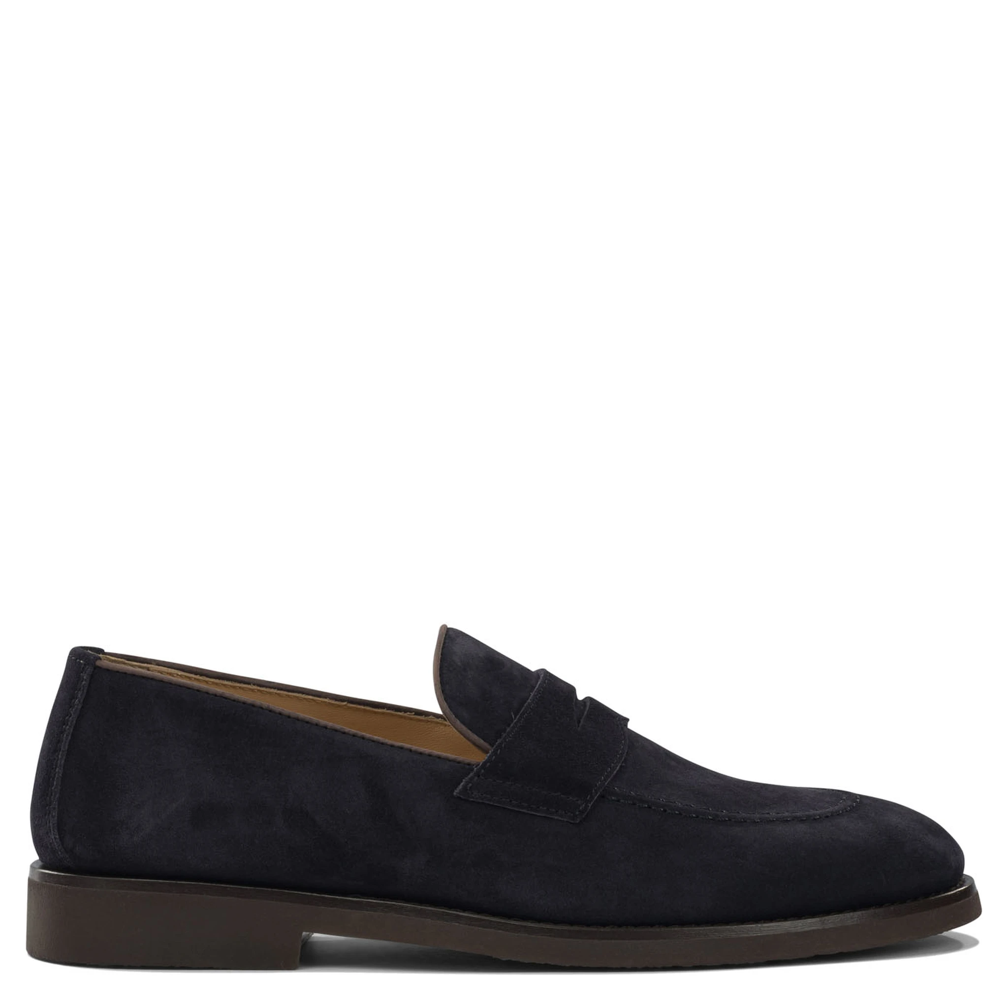Suede "Penny" loafers