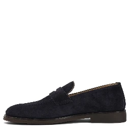 Suede "Penny" loafers