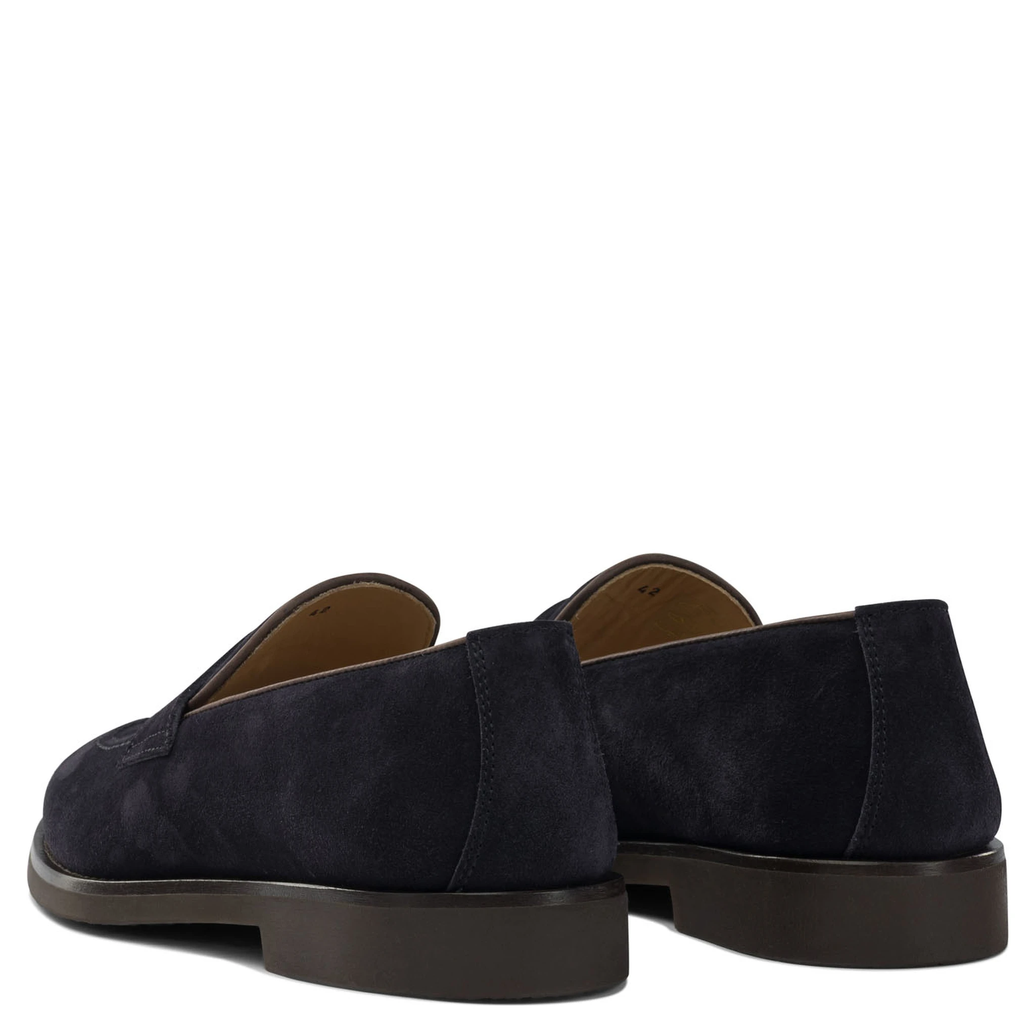 Suede "Penny" loafers