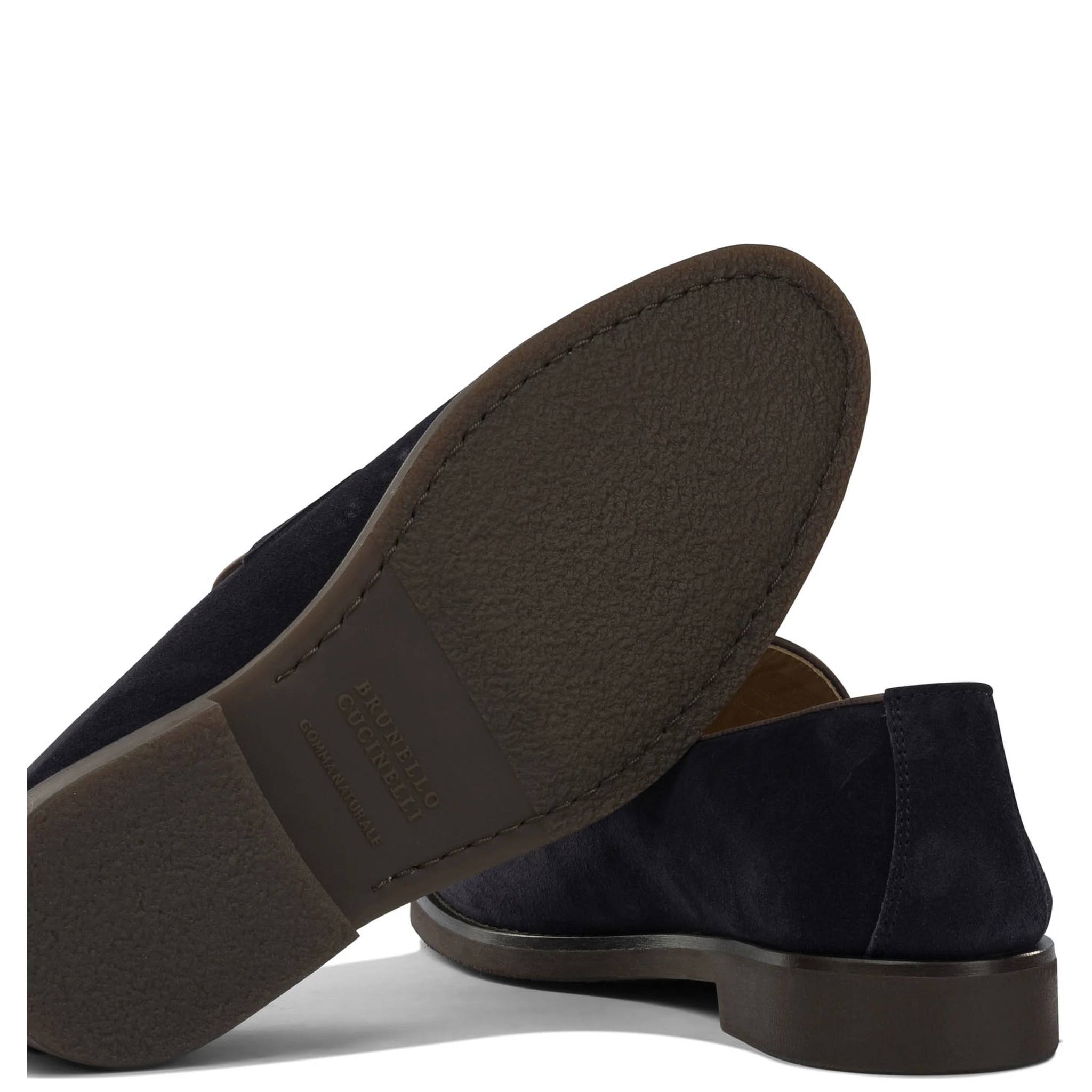 Suede "Penny" loafers