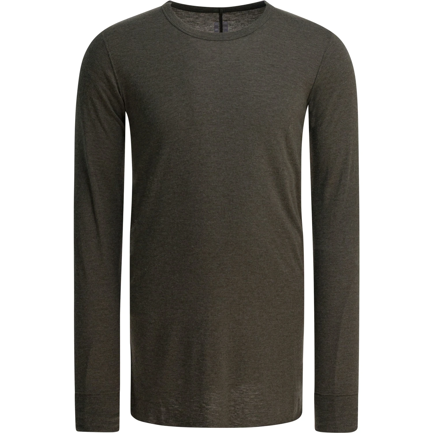 Viscose crewneck T-shirt